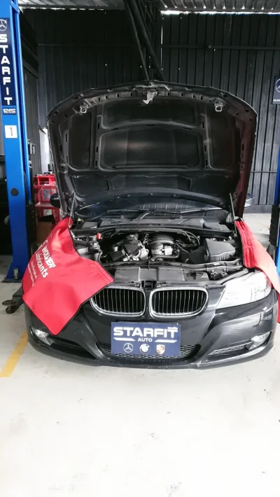 ซ่อมแอร์บีเอ็ม-bmw สตาร์ทยาว