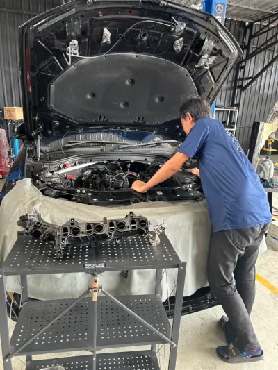 บริการตั้งศูนย์และตรวจช่วงล่าง BMW ที่สตาร์ฟิตออโต้ นนทบุรี