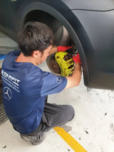 อู่ซ่อมรถยุโรป Benz BMW Porsche มาตรฐานศูนย์ สตาร์ฟิตออโต้ นนทบุรี