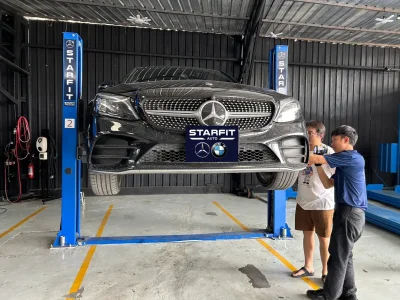 อู่เบนซ์ ท่าอิฐ นนทบุรี ซ่อมbenz bmw porsche