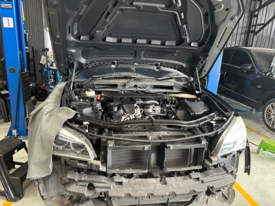 บริการตั้งศูนย์และตรวจช่วงล่าง BMW ที่สตาร์ฟิตออโต้ นนทบุรี