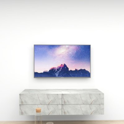 ชั้นวางทีวีรุ่น Simple Easy สี Sierra Marble ขนาด 1.6m