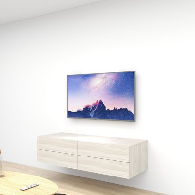 ชั้นวางทีวีรุ่น Simple Easy สี Swiss Elm Sand ขนาด 1.6m