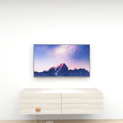 ชั้นวางทีวีรุ่น Simple Easy สี Swiss Elm Sand ขนาด 1.6m