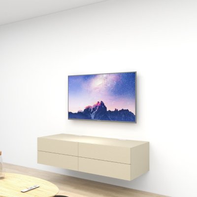 ชั้นวางทีวีรุ่น Simple Easy สี Tweed ขนาด 1.6m