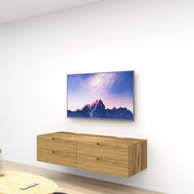 ชั้นวางทีวีรุ่น Simple Easy สี Vintage Oak ขนาด 1.6m