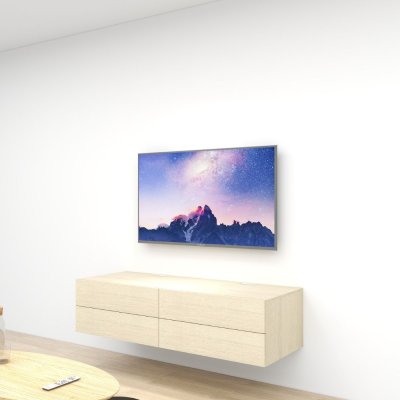 ชั้นวางทีวีรุ่น Simple Easy สี Warm Rovere ขนาด 1.6m