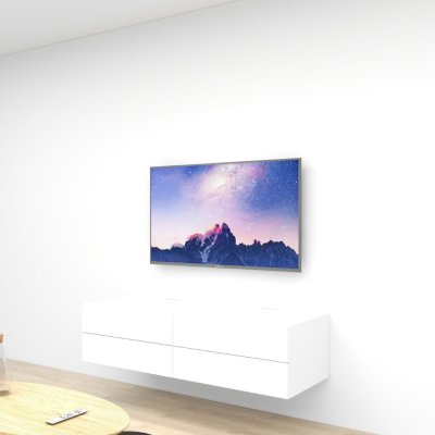 ชั้นวางทีวีรุ่น Simple Easy สี White ขนาด 1.6m