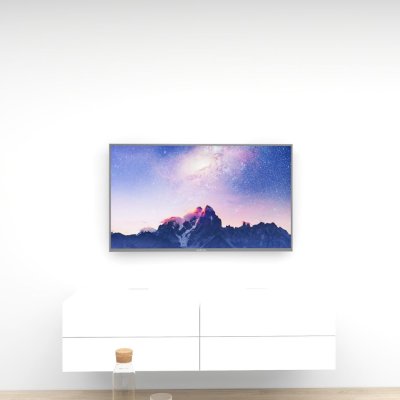 ชั้นวางทีวีรุ่น Simple Easy สี White ขนาด 1.6m