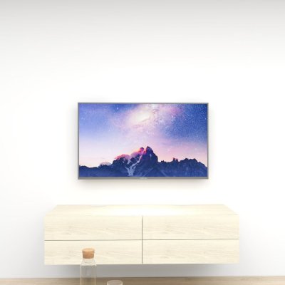 ชั้นวางทีวีรุ่น Simple Easy สี White Malt Oak ขนาด 1.6m