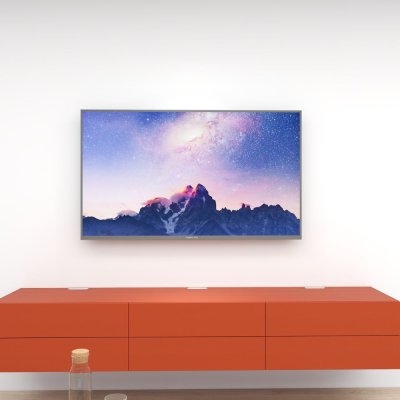 ชั้นวางทีวีรุ่น Simple Easy สี Terra Cotta ขนาด 2.4m