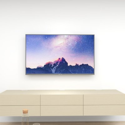 ชั้นวางทีวีรุ่น Simple Easy สี Tweed ขนาด 2.4m