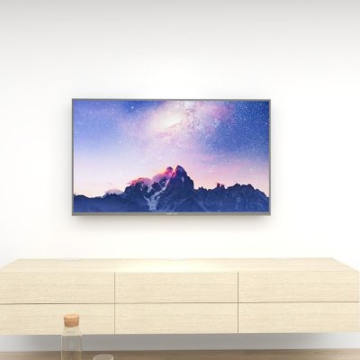 ชั้นวางทีวีรุ่น Simple Easy สี Warm Rovere ขนาด 2.4m