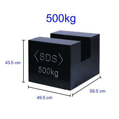 ตุ้มน้ำหนักเหล็กหล่อมาตรฐาน 500 กิโลกรัม รุ่น CISW-CH-500K ยี่ห้อ SDS