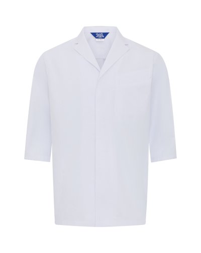 WHITE 3/4-LENGTH SLEEVE SHIRT (SANKO HAKUI)