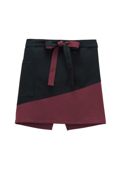 WA SHORT APRON WITH CUTLINE