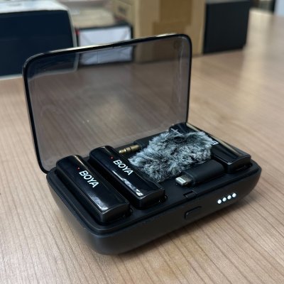 BOYALINK A1/A2 ไมค์ไร้สาย ไมค์ตัดเสียงรบกวน ไมค์ไลฟ์สด ไมค์อัดเสียง สำหรับ สมาร์ทโฟน USB-C 3.5mm BOYALINK A1/A2 ไมค์ไร้สาย ไมค์ตัดเสียงรบกวน ไมค์ไลฟ์สด ไมค์อัดเสียง สำหรับ สมาร์ทโฟน USB-C 3.5mm