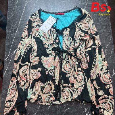 เสื้อผู้หญิงสไตล์ย้อนยุค แขนโคมไฟ