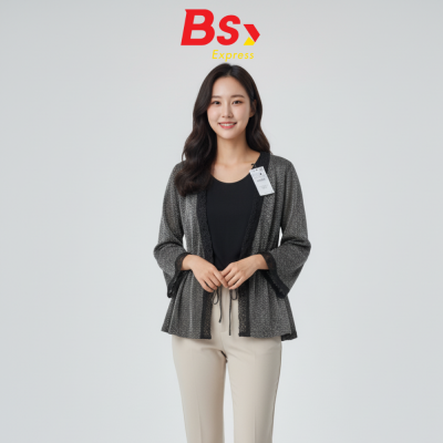 เสื้อคลุมแขนยาวสีดำ