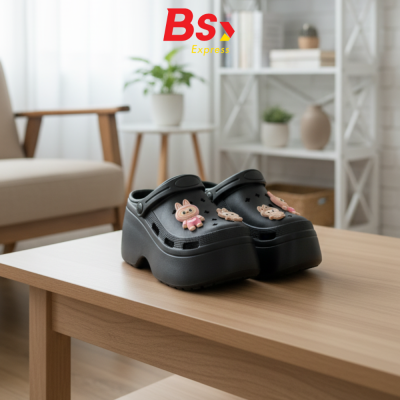 รองเท้าแฟชั่นสำหรับผู้หญิง พื้นยางนิ่ม กันน้ำทนทาน