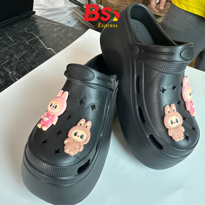 รองเท้าแฟชั่นสำหรับผู้หญิง พื้นยางนิ่ม กันน้ำทนทาน