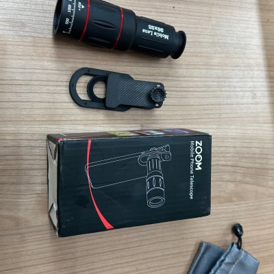 18X 28X 36X โทรศัพท์มือถือเลนส์เทเลโฟโต้ภายนอกกล้องโทรทรรศน์ตาข้างเดียวความละเอียดสูงเดินทางกลางแจ้ง