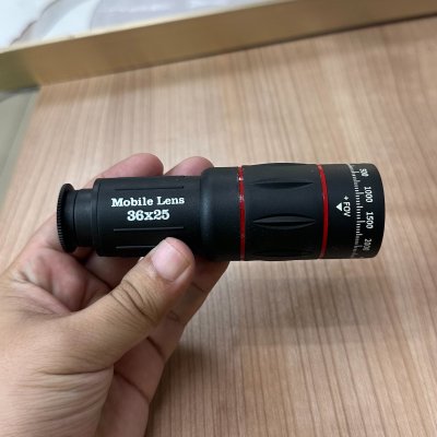 18X 28X 36X โทรศัพท์มือถือเลนส์เทเลโฟโต้ภายนอกกล้องโทรทรรศน์ตาข้างเดียวความละเอียดสูงเดินทางกลางแจ้ง