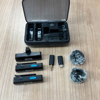 BOYALINK A1/A2 ไมค์ไร้สาย ไมค์ตัดเสียงรบกวน ไมค์ไลฟ์สด ไมค์อัดเสียง สำหรับ สมาร์ทโฟน USB-C 3.5mm BOYALINK A1/A2 ไมค์ไร้สาย ไมค์ตัดเสียงรบกวน ไมค์ไลฟ์สด ไมค์อัดเสียง สำหรับ สมาร์ทโฟน USB-C 3.5mm