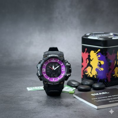 SMAEL 8049 นาฬิกาผู้ชาย - นาฬิกาผู้หญิง - นาฬิกาปลุก - นาฬิกาแขวนผนัง - นาฬิกาข้อมือ