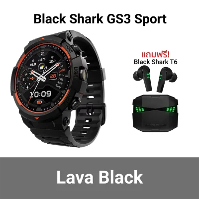 สมาร์ทวอทช์ Black Shark GS3 Sport  GS3 t6. สมาร์ทวอทช์ Black Shark GS3 Sport  GS3 t6.