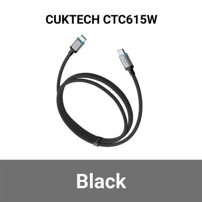 สายชาร์จเร็ว_CUKTECH_CTC615W_6A_240W_BK