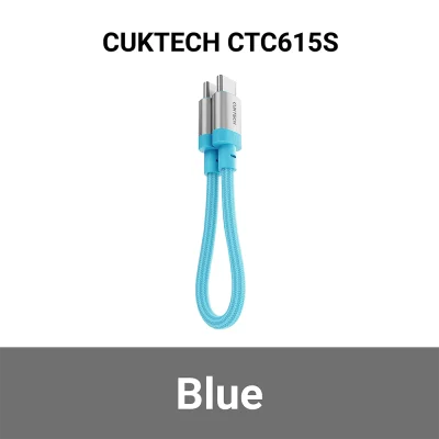 สายชาร์จเร็ว TYPE C CUKTECH CTC615S 6A 240W BL