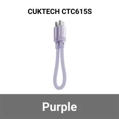 สายชาร์จเร็ว TYPE C CUKTECH CTC615S 6A 240W PP