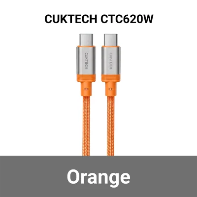 สายชาร์จเร็ว TYPE C CUKTECH CTC620W 6A 240W OR