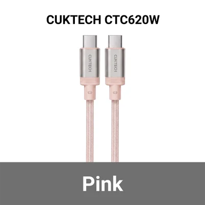 สายชาร์จเร็ว TYPE C CUKTECH CTC620W 6A 240W PK