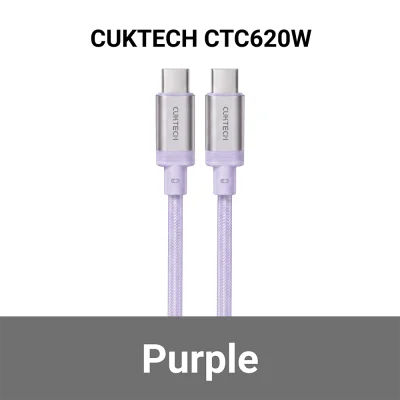 สายชาร์จเร็ว TYPE C CUKTECH CTC620W 6A 240W PP