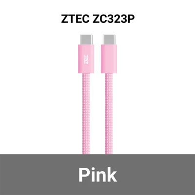 สายชาร์จเร็ว TYPE C ZTEC ZC323P 5A 240W pk