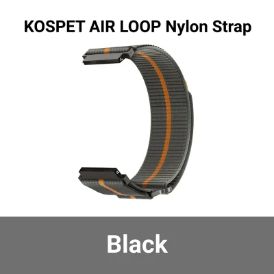 สายนาฬิกา KOSPET AIR LOOP ALPHA Nylon Watch Strap bk