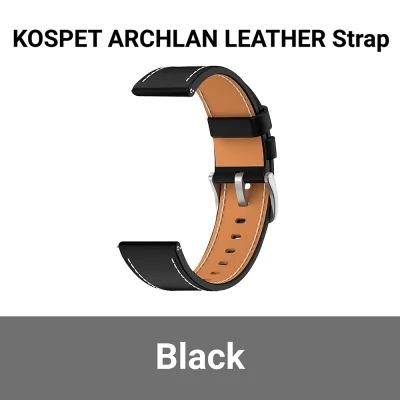 สายนาฬิกา KOSPET ARCHLAN LEATHER Watch Strap bk