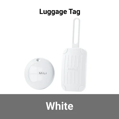 แท็กกระเป๋าเดินทาง MiLi MiTag Duo With Silicone Luggage Tag WH