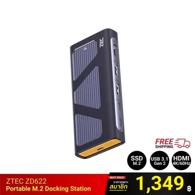 6 in 1 Portable M.2 ZTEC ZD622