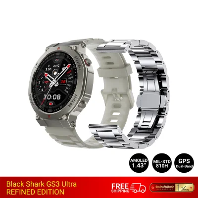 สมาร์ทวอทช์-Black-Shark-GS3-Ultra-(REFINED EDITION)-silver
