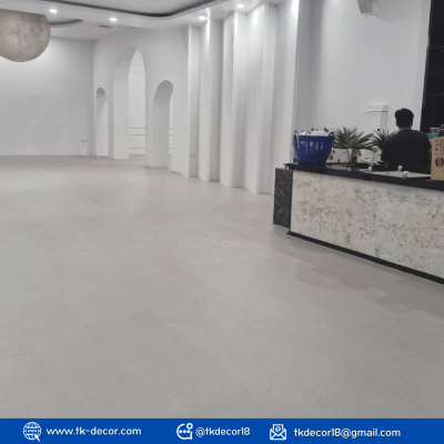 SPCลายหินอ่อน+ปูนเปลือย