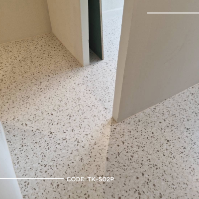 SPCลายหินอ่อน+ปูนเปลือย