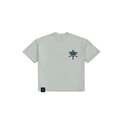 NWL24 NWL x SK SNEAKER 03 Boxy T-Shirt Gray