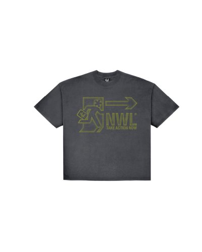 NWL24 OG First Dreamer 12 Boxy T-Shirt Blackfade