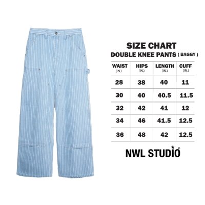 NWL24 OG First Dreamer 17 Baggy Pant Blue