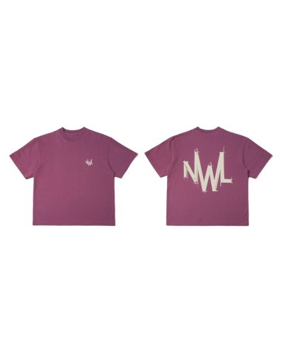 NWL24 Stonewear 04 Boxy T-Shirt Charoite Stone DYED