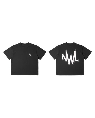 NWL24 Stonewear 02 Boxy T-Shirt Black Stone DYED