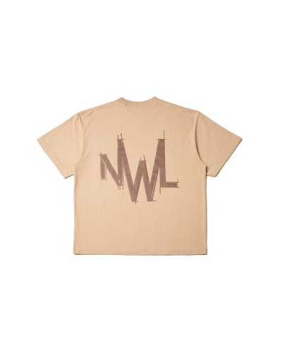 NWL24 Stonewear 05 Boxy T-Shirt Sand Stone DYED